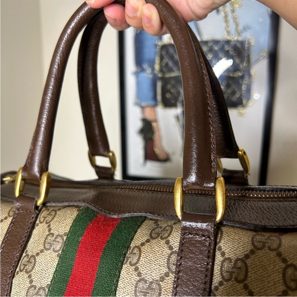 Authentic GUCCI Boston Sherry Line bag - Picture 7 of 13